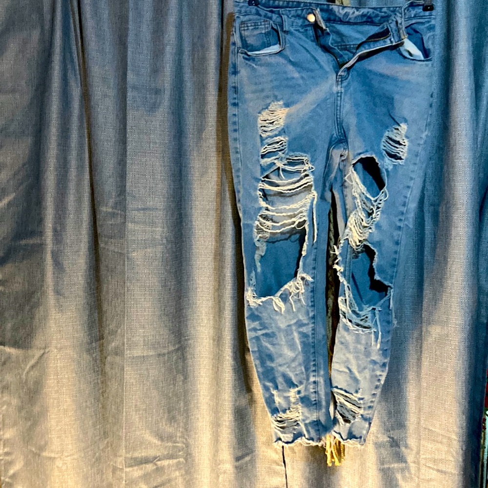 Holey jeans